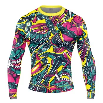 Benutzerdefinierte Rashguards - Personalisierter UV-Schutz-Rashguard für Männer und Frauen