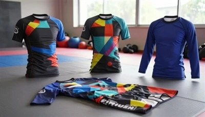Maßgeschneiderte Rash Guards BJJ Rash Guards für Leistung und Stil